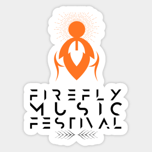 Firefly music festival, firefly logo basic Sticker